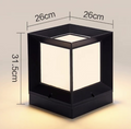 Outdoor Solar Waterproof Pillar Light for Gardens