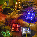 Solar LED Ice Cube Pathway Light for Outdoor Decoration