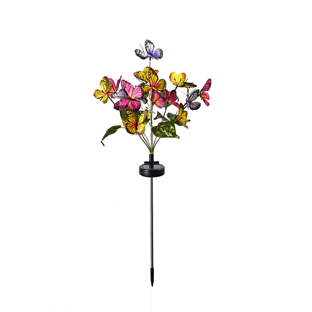 Solar Dual-Mode LED Butterfly Outdoor Garden Light